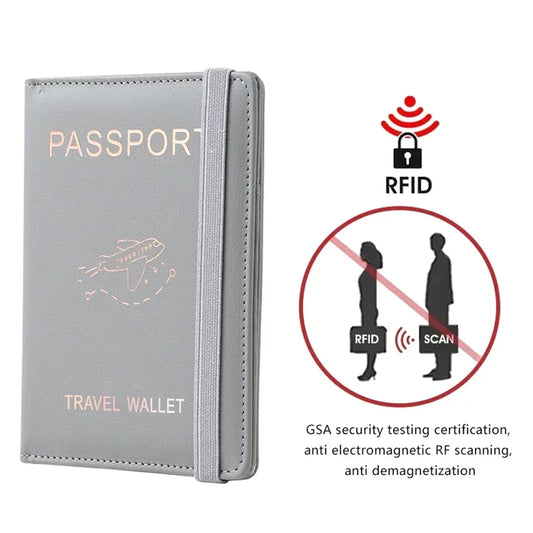 Waterproof PU Leather Passport Holder & Travel Wallet Passport Holder Wallet Oasis Select