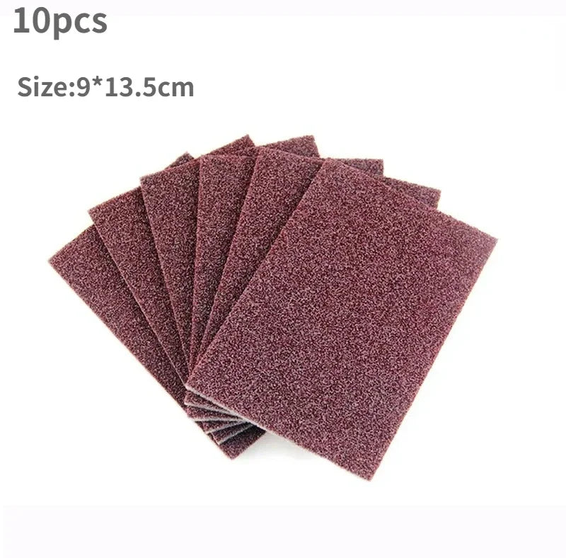Nano Carborundum Kitchen Scouring Sponge Set | 5 or 10 Pcs