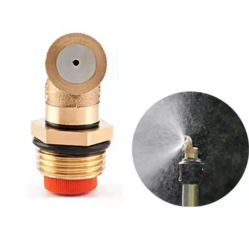 Brass Misting Spray Nozzle – Garden Irrigation & Cooling