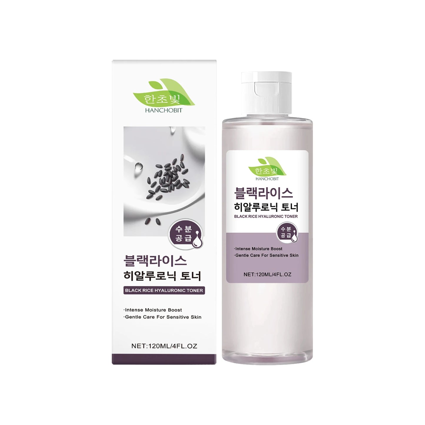 Hanchobit Black Rice Hyaluronic Acid Toner 120ml – Hydrating