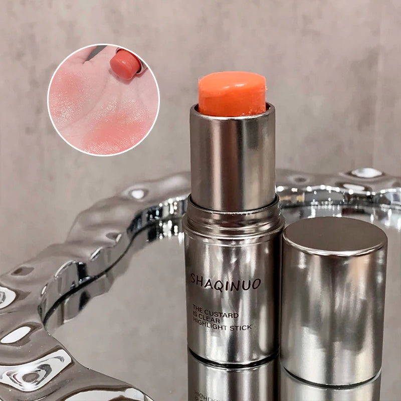 Korean Creamy Blush Stick – Glossy Moisturizing Glow | 7g