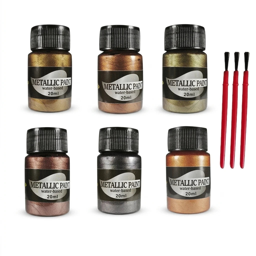 Neon Mica Pigment Powder Set – 6 or 9 Colors for Epoxy Resin, Soap Making, Nail Art & DIY Crafts