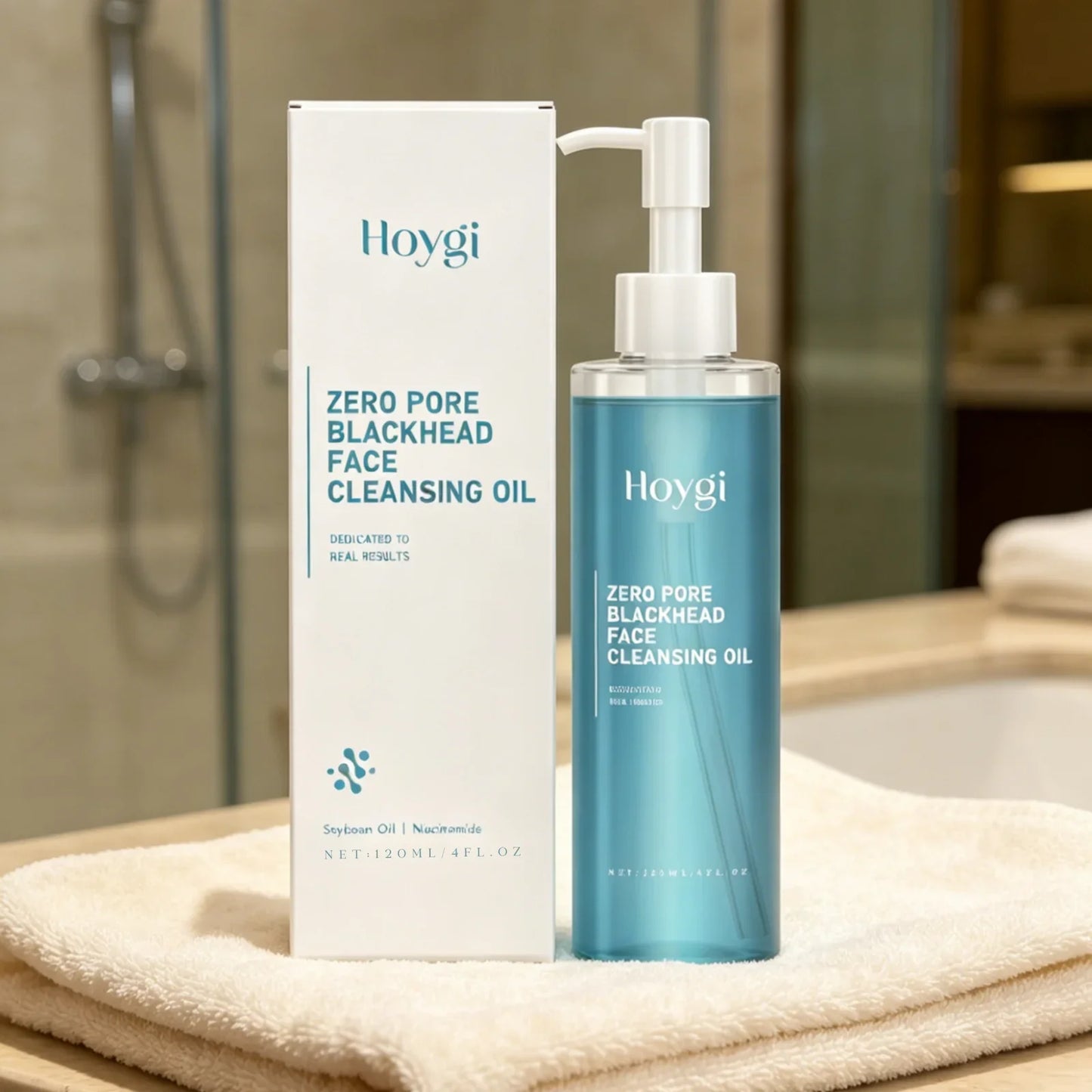 Hoygi Face Cleansing Oil – Makeup Remover & Deep Cleanser 120ml
