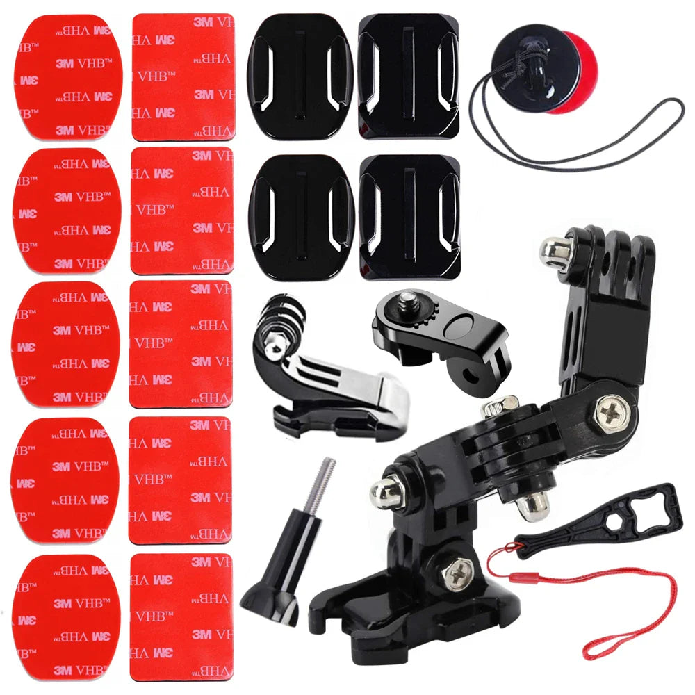 Motorcycle Helmet Chin Mount Kit for GoPro & Action Cameras