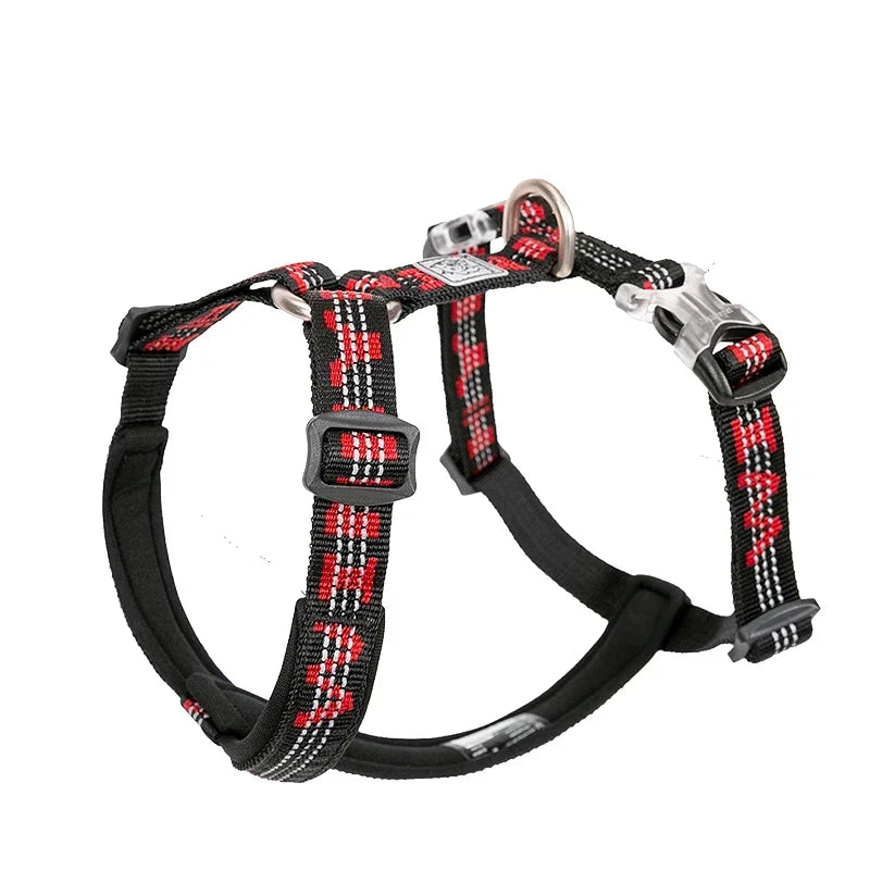 TRUELOVE Pet Hairy Usag Premium Trail Runner No-Pull Dog Harness 3M Reflective Straps Dog Ultra Comfortable Cross Country YH1801 Peaceful Pleasures Health and Wellness Black Reflective XS China Mainland