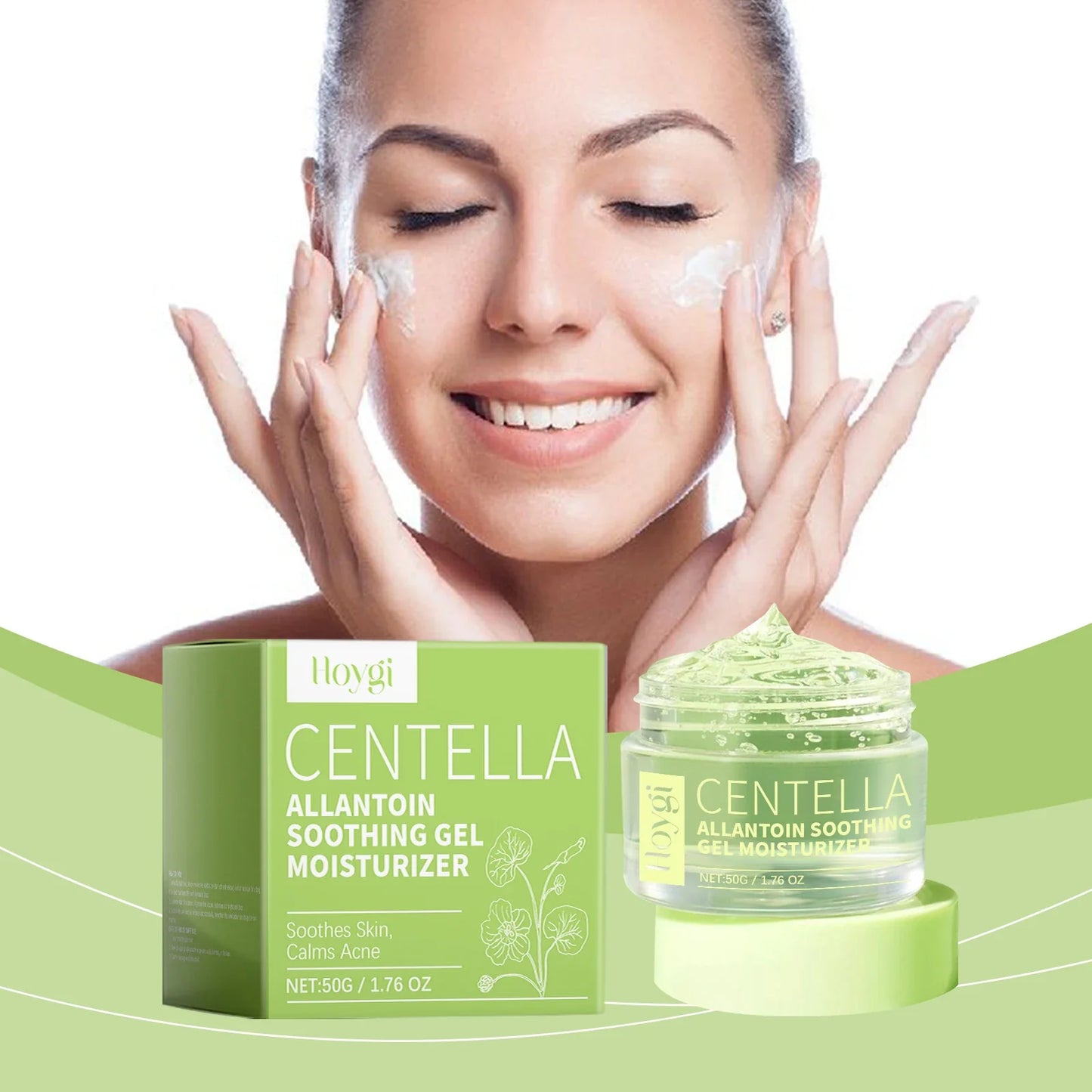 Hoygi Centella Gel Moisturizer – Soothing & Brightening 50g