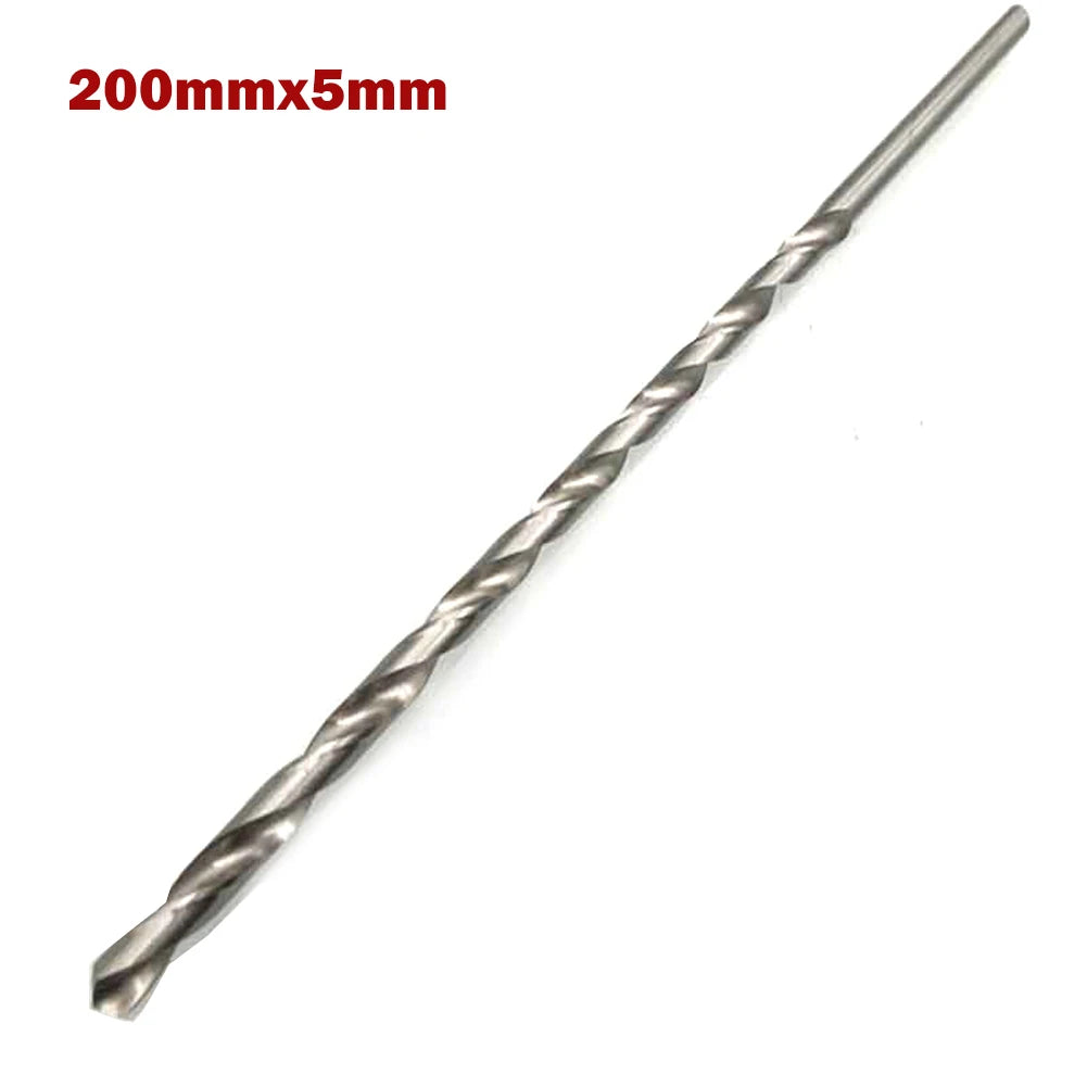 Extra Long Speed Steel HSS Drill Bit Straight Shank Twistt Metal