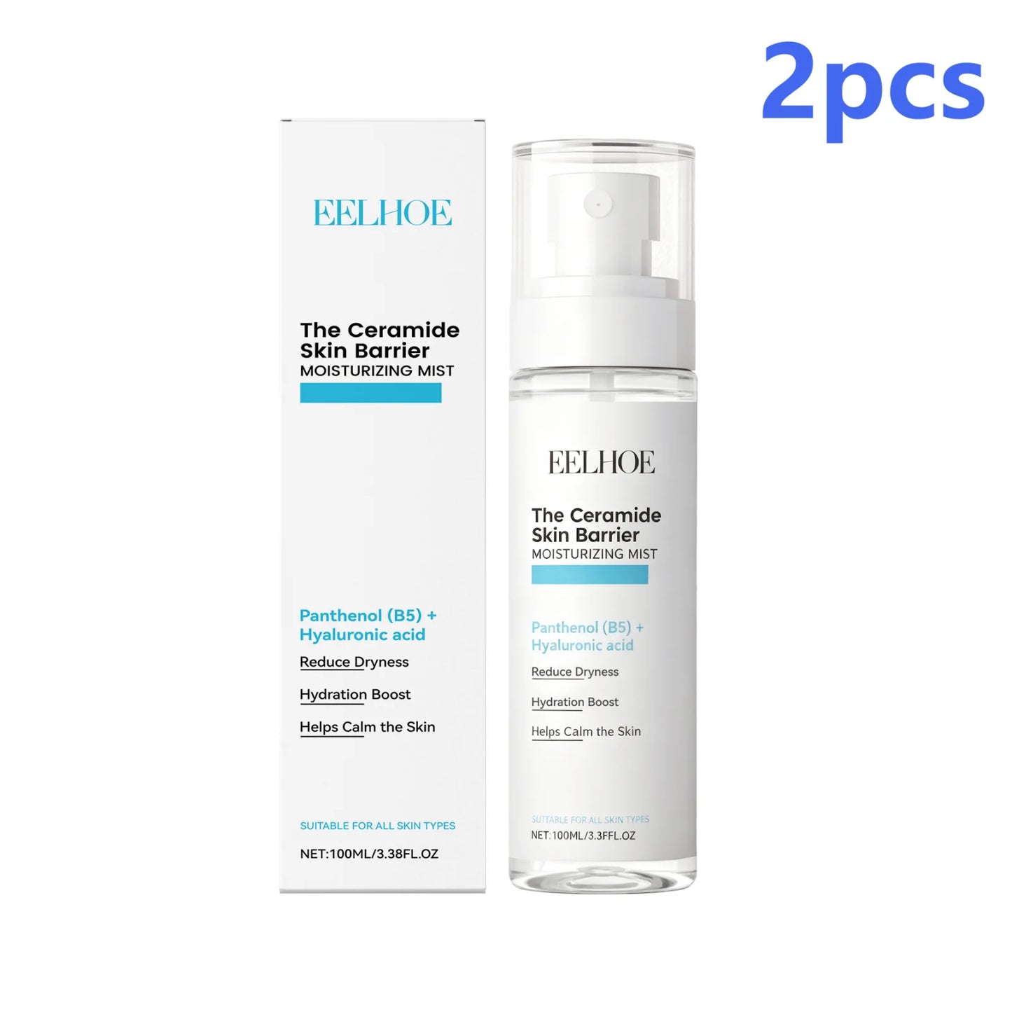 EELHOE Ceramide & Hyaluronic Acid Hydrating Face Mist 100ml