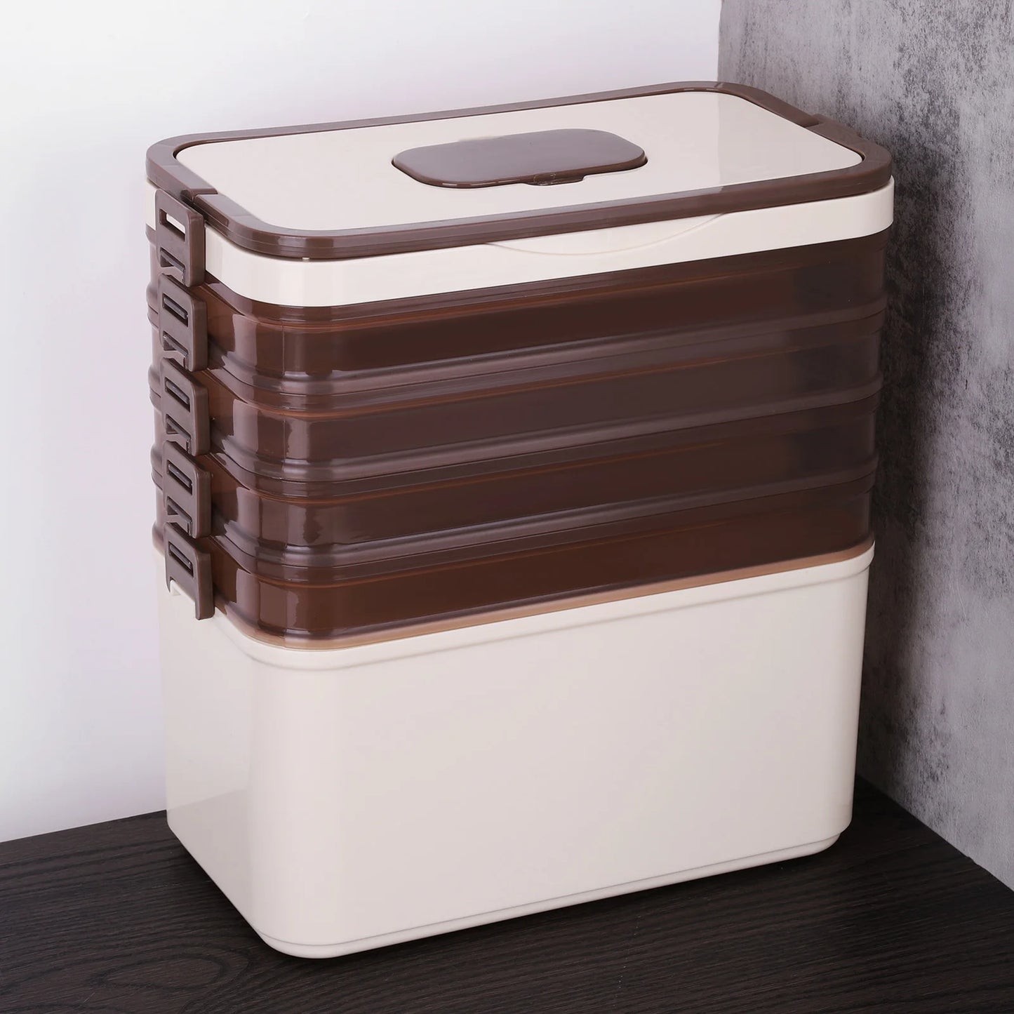 5-Tier Medicine Organizer Storage Box | Home Office School