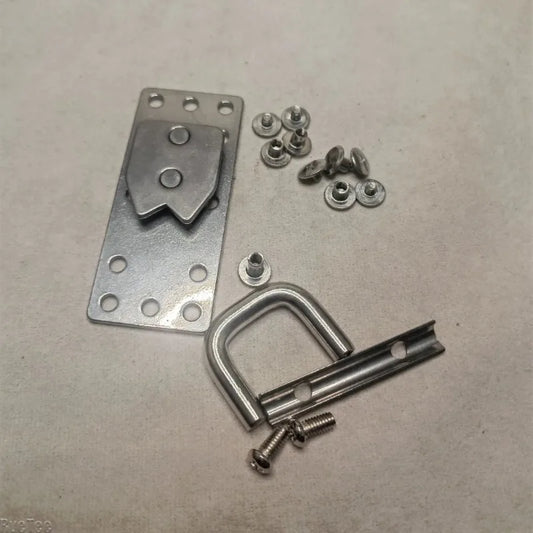 Stainless Steel Tool Belt Buckle | Universal Quick-Release Clip Tool Belt Accessory Peaceful Pleasures Health and Wellness