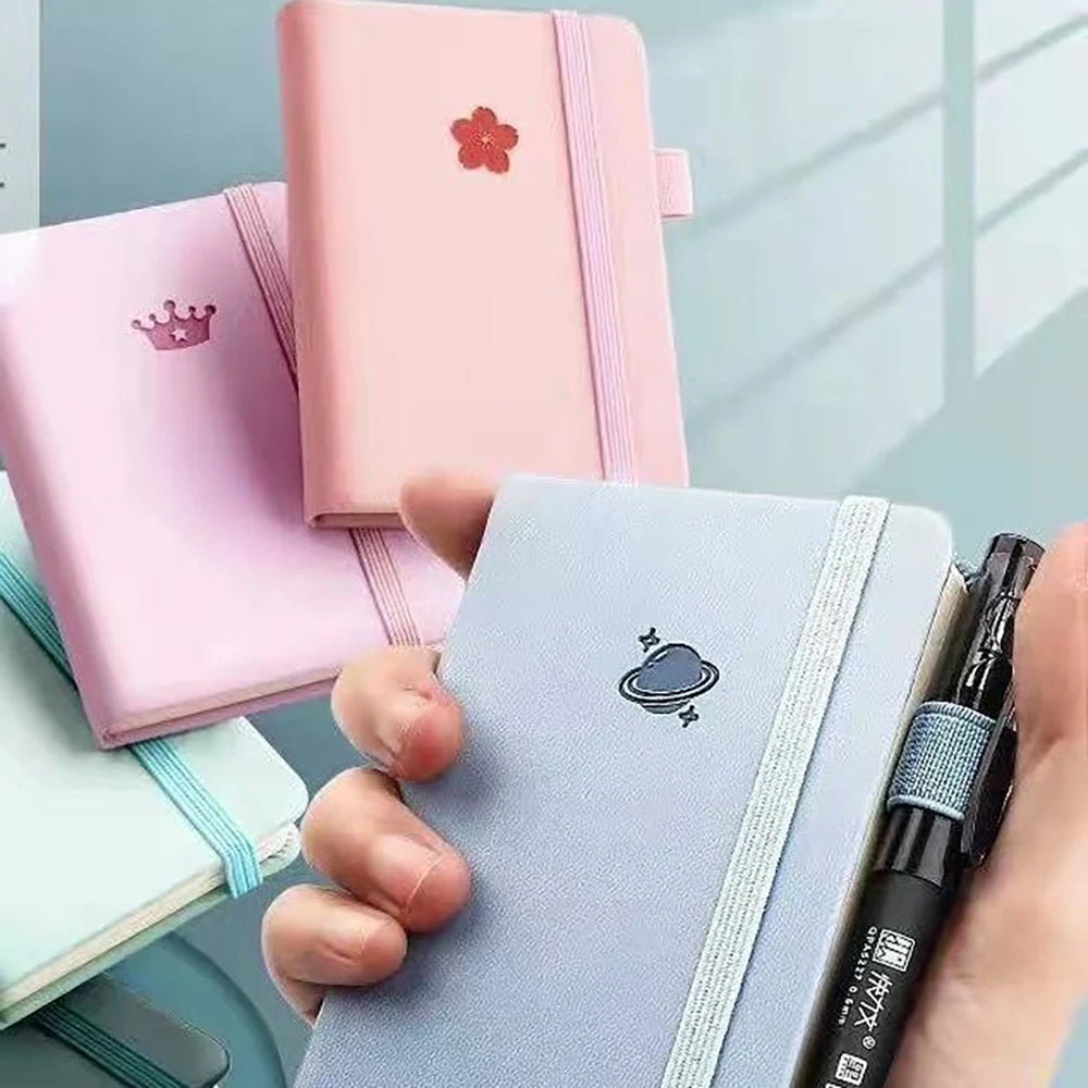 Portable A7 Minimalist Notebook Retro Series Thickened 96 Sheets Mini