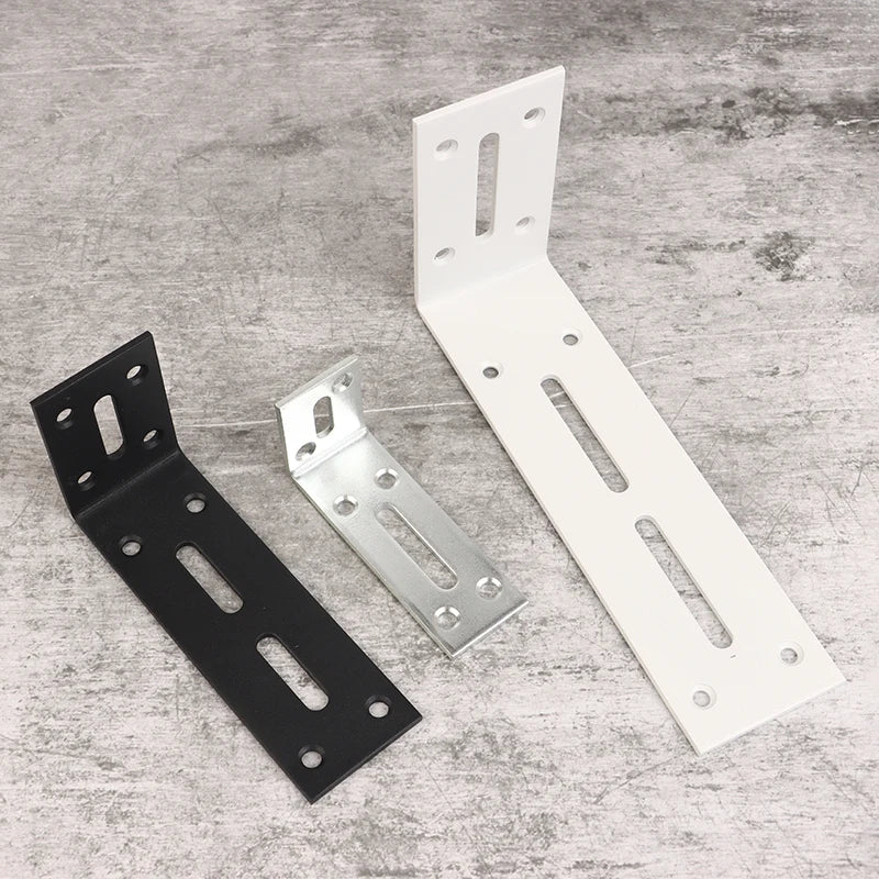 90° L Corner Bracket – Iron Joint Fastener for Furniture & Cabinets