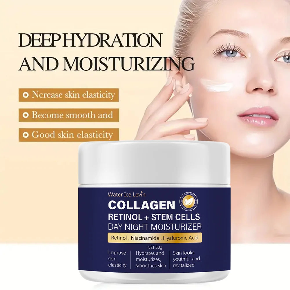 Collagen Face Cream | Retinol & Hyaluronic Acid – 50g