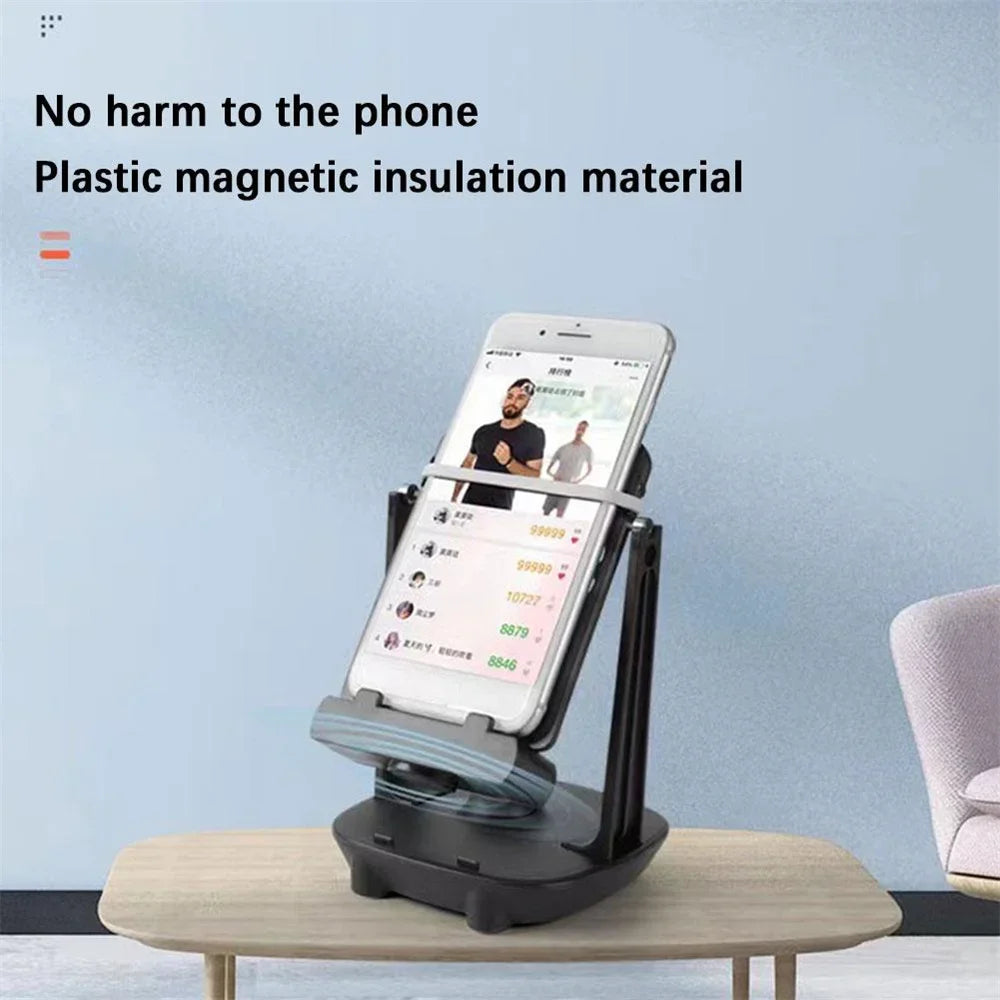 Automatic Phone Swing Shaker Stand | Silent Step Counter Pedometer