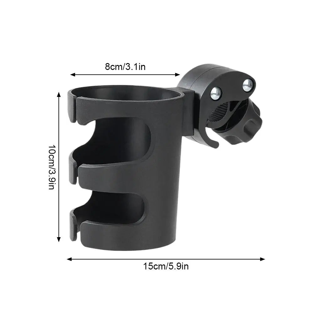 Universal 360° Cup Holder – Stroller, Bike & Wheelchair