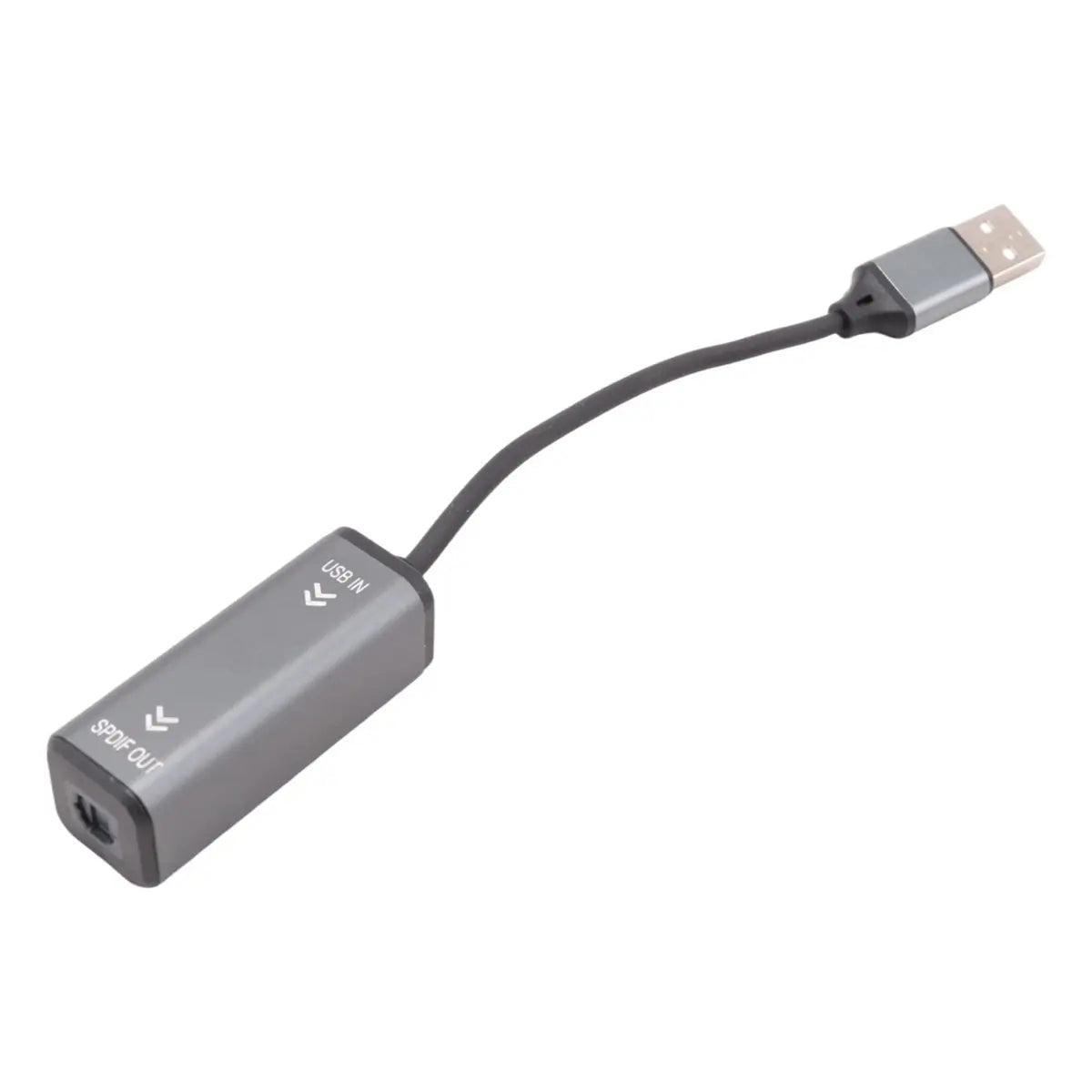 (ABDH) USB to Optical Audio Converter 16bit/96KHZ Audio Adapter USB to SPDIF Adapter for Connecting Laptop to Soundbar Peaceful Pleasures Health and Wellness