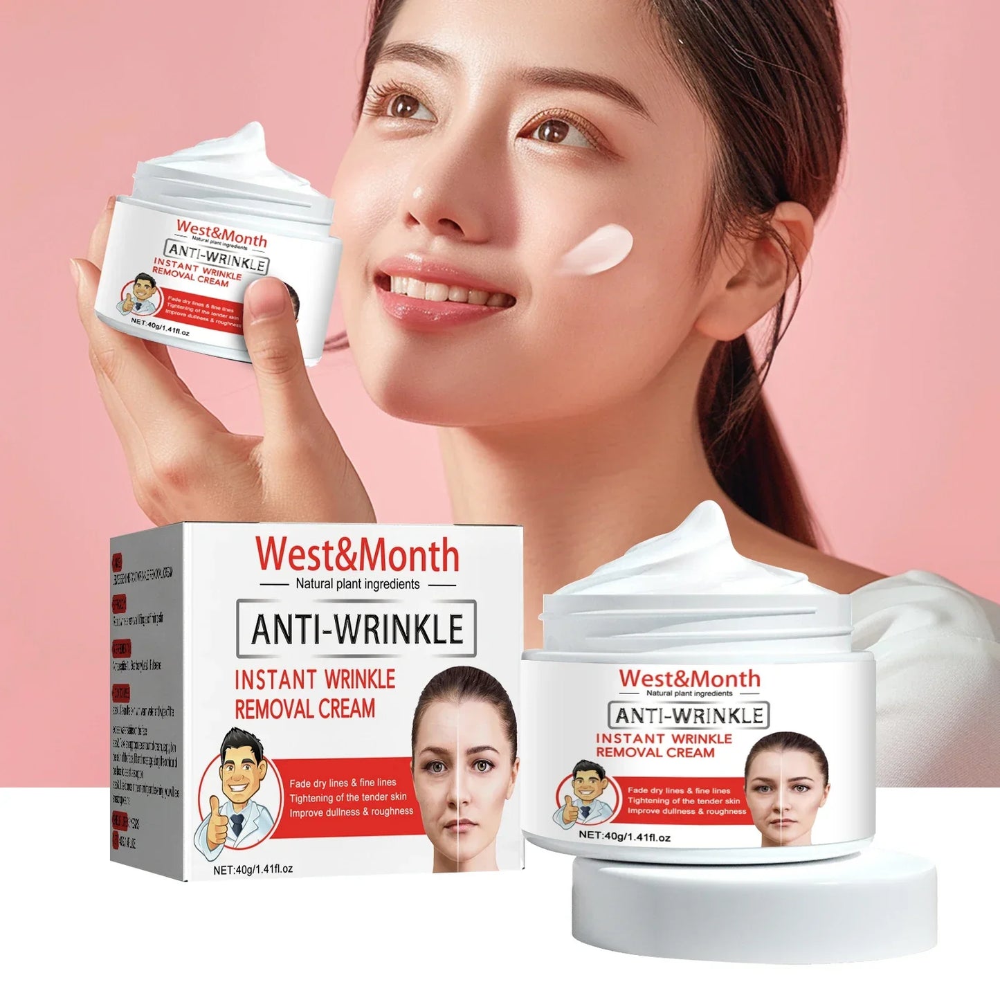 ENVISHA Face Cream – Collagen, Retinol & Hyaluronic Acid 40g Face Cream Peaceful Pleasures Health and Wellness