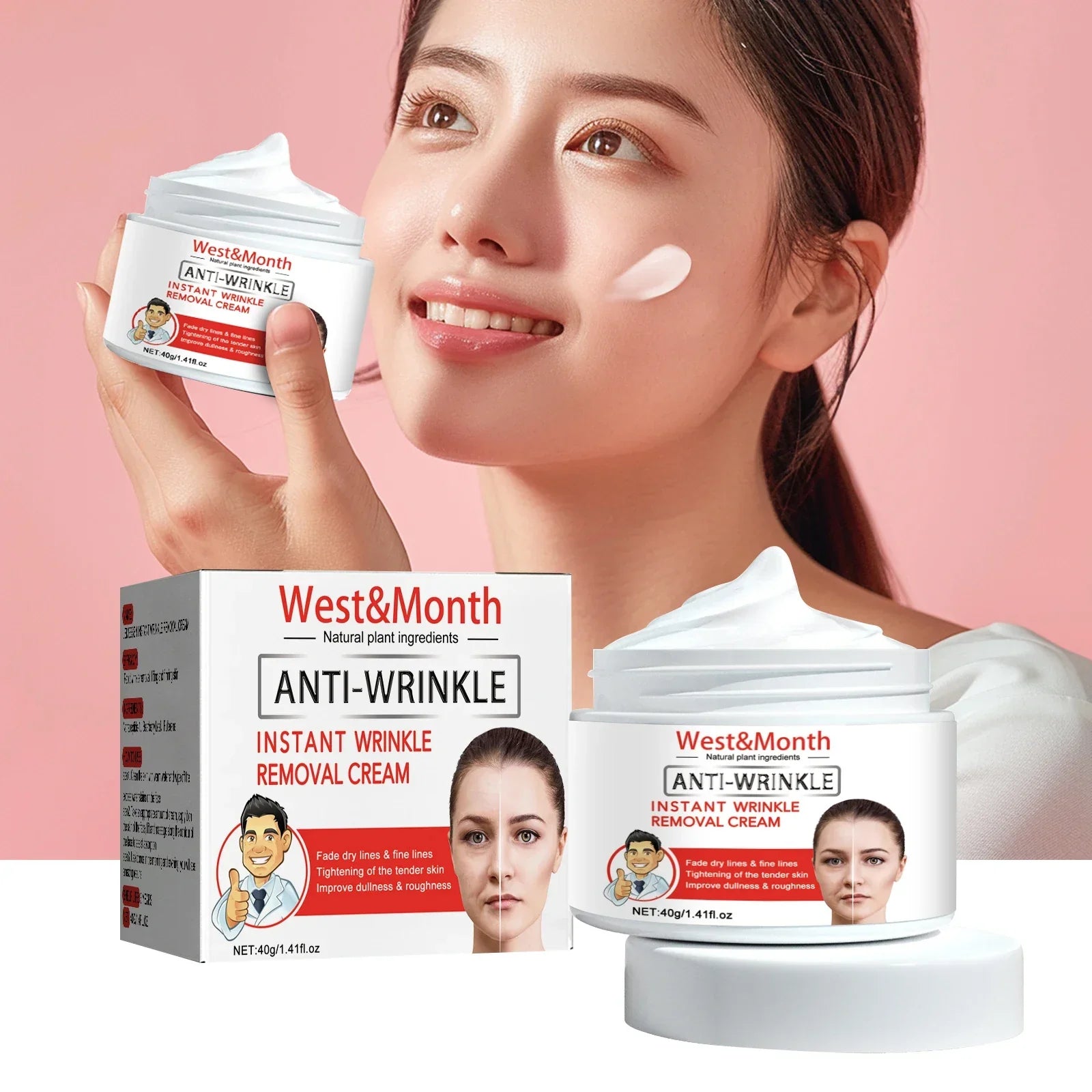 ENVISHA Face Cream – Collagen, Retinol & Hyaluronic Acid 40g Face Cream Peaceful Pleasures Health and Wellness
