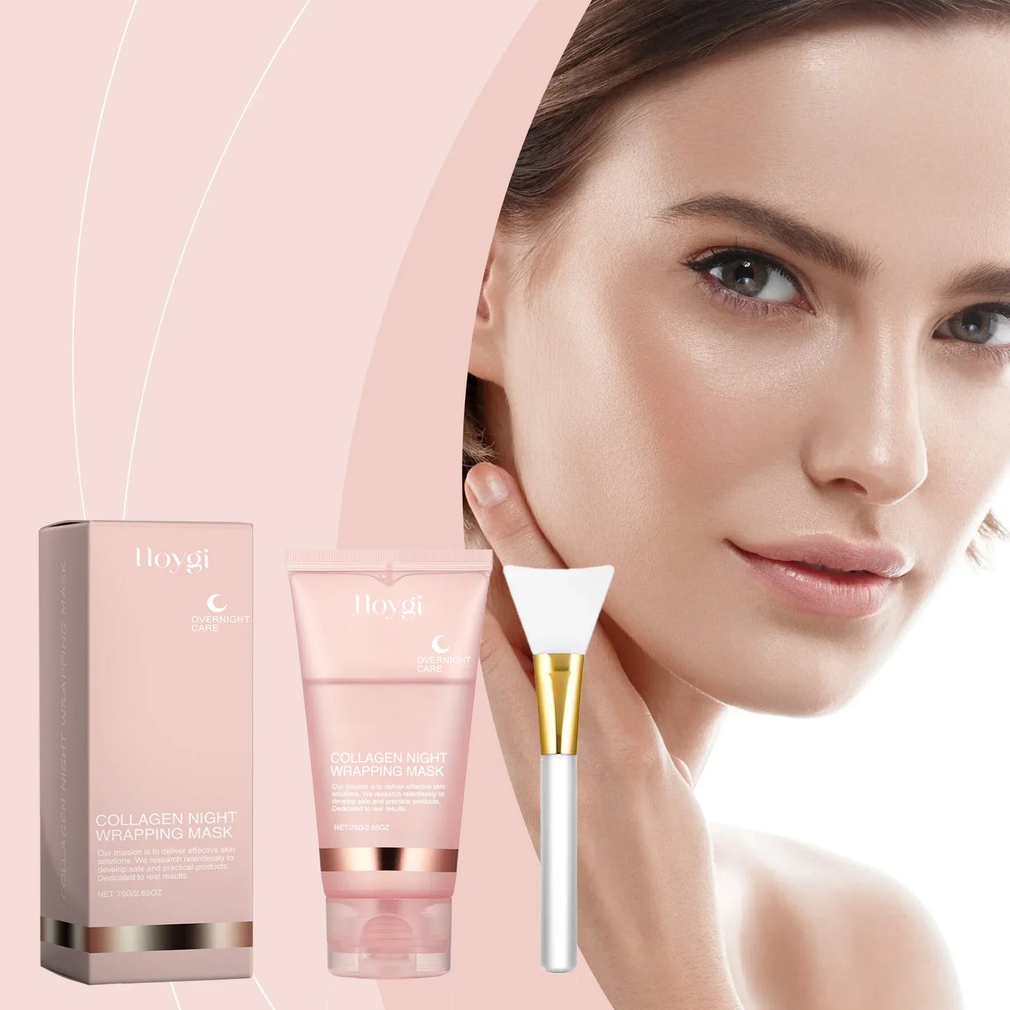 Hoygi Collagen Peel-Off Face Mask – Hydrating & Pore Cleansing