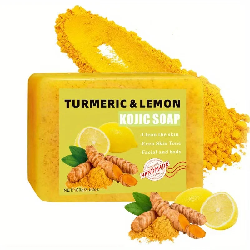 2-Pack Turmeric & Citric Acid Body Soap – Moisturizing All Skin