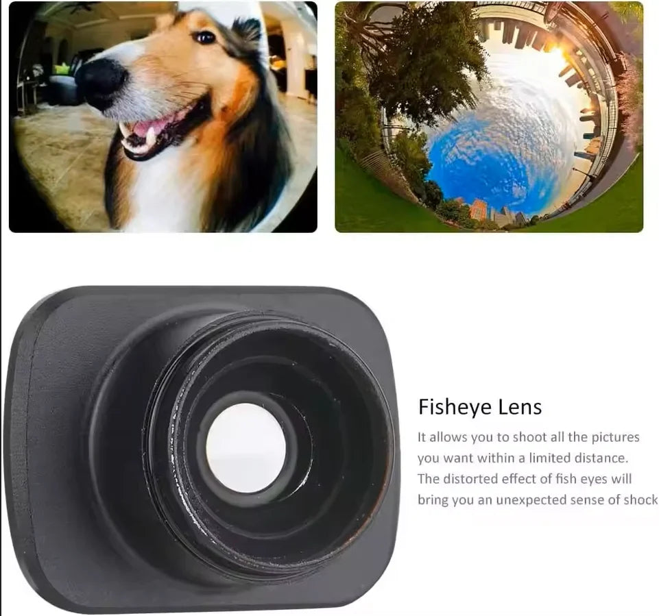 DJI Osmo Pocket 2 Filter Kit – Wide Angle, Macro & Fisheye Lens