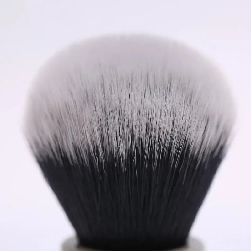 2026 Yaqi 24mm Aqua Tuxedo Synthetic Hair Shaving Brush for Men - Premium Quality Non-Slip Handle Shaving Accessory Peaceful Pleasures Health and Wellness