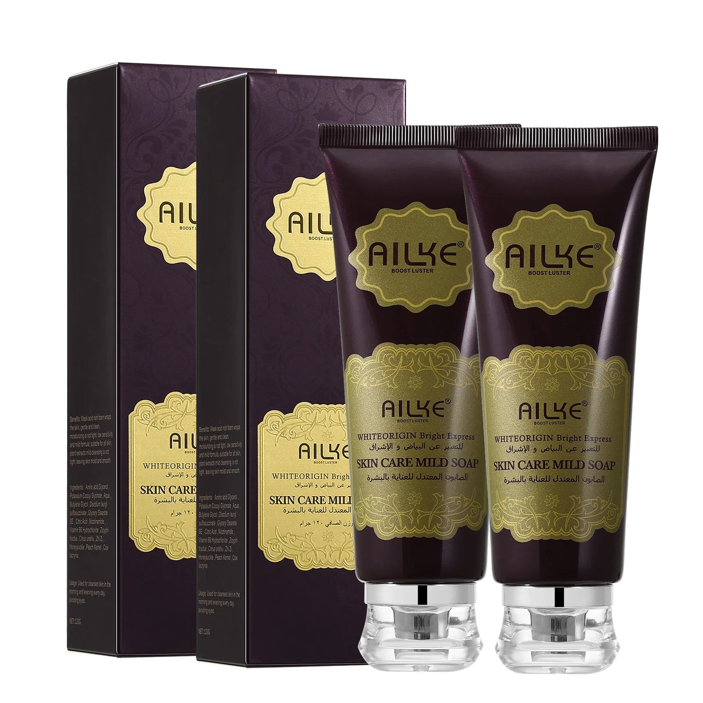 AILKE Kojic Acid Brightening Facial Cleanser – 120ml
