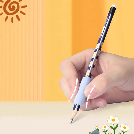Small Sponge Pencil Protective Cover Student Sweat Absorber Pen Holder Peaceful Pleasures Health and Wellness