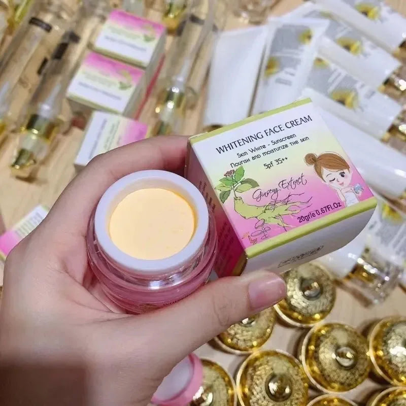 Brightening Skin White Sunscreen Moisturize Removing Freckles Dark Spots Younger Smoother Skin 20g Kem Face Sam Tay Manh Peaceful Pleasures Health and Wellness