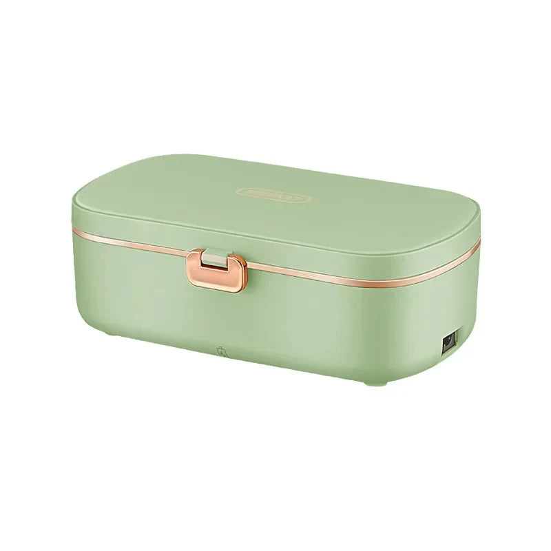 Electric Lunch Box Food Warmer | 304 Stainless Steel Bento Box