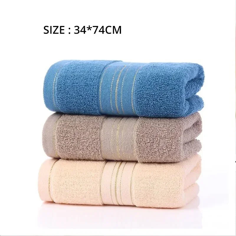Soft Embroidered Cotton Face Towel | Christmas Bath Towel