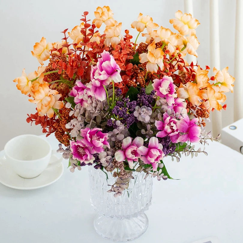 Artificial Silk Camellia Flowers – Wedding & Home Décor