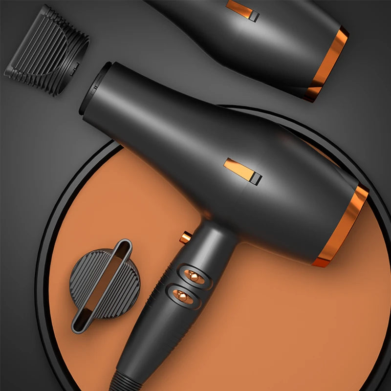2025 Amazon's Same High-Speed Hair Dryer 2400W High-Power Quick Drying Hair Salon Dedicated Hair Dryer New Product Peaceful Pleasures Health and Wellness