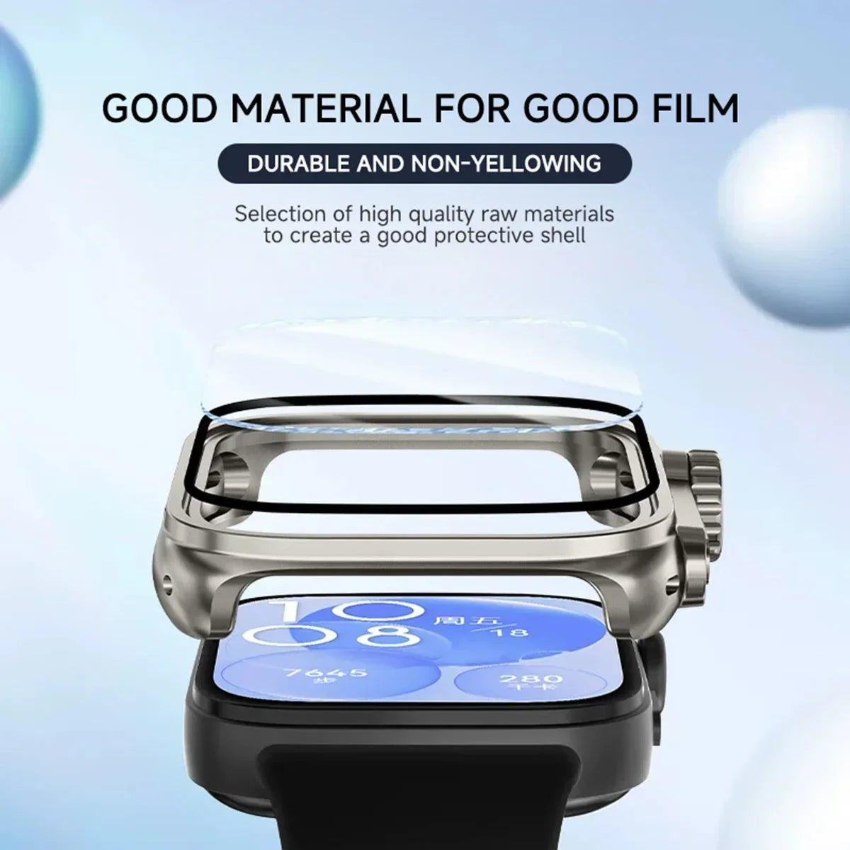Huawei Watch Fit 4 / Fit 4 Pro Case & Screen Protector Cover Peaceful Pleasures Health and Wellness
