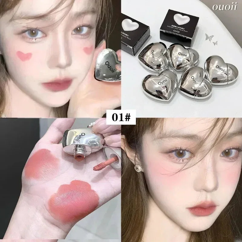 Waterproof Liquid Blush Mousse Stick – Matte Multi-Use Cheek Tint