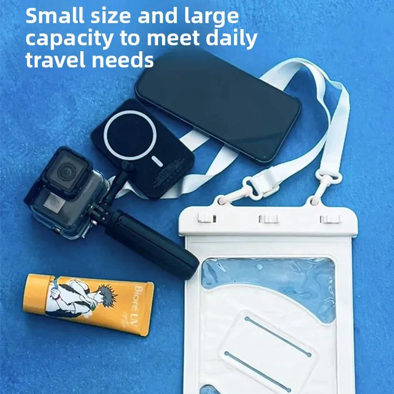 waterproof phone bag phone armbands and pouches swimming bag phone large waterproof case under water diving phone case pack Peaceful Pleasures Health and Wellness