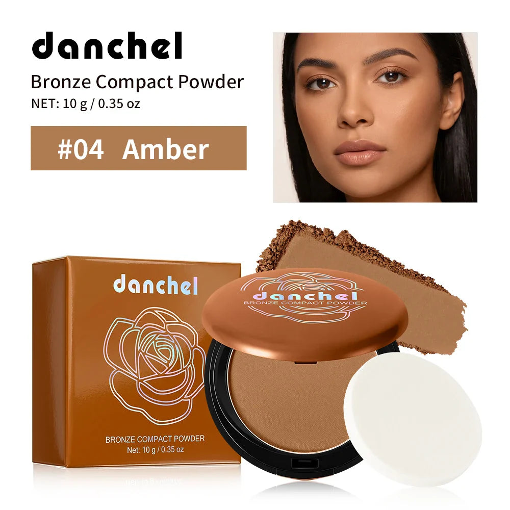 Matte Bronze Pressed Powder – Oil Control Contour Setting