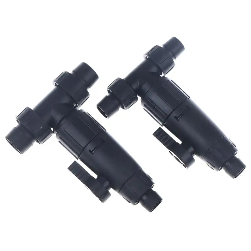 Quick Release 3-Way Valve Connector | Aquarium Filter 12mm 16mm