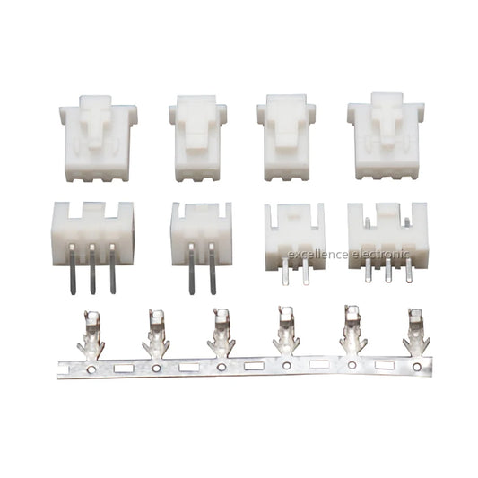 10sets XHB2.54 Connector with Lock 2.54mm 2-10P XHB Straight Pin / Curved Pin + Housing + Terminal for PCB Car Automotive Peaceful Pleasures Health and Wellness
