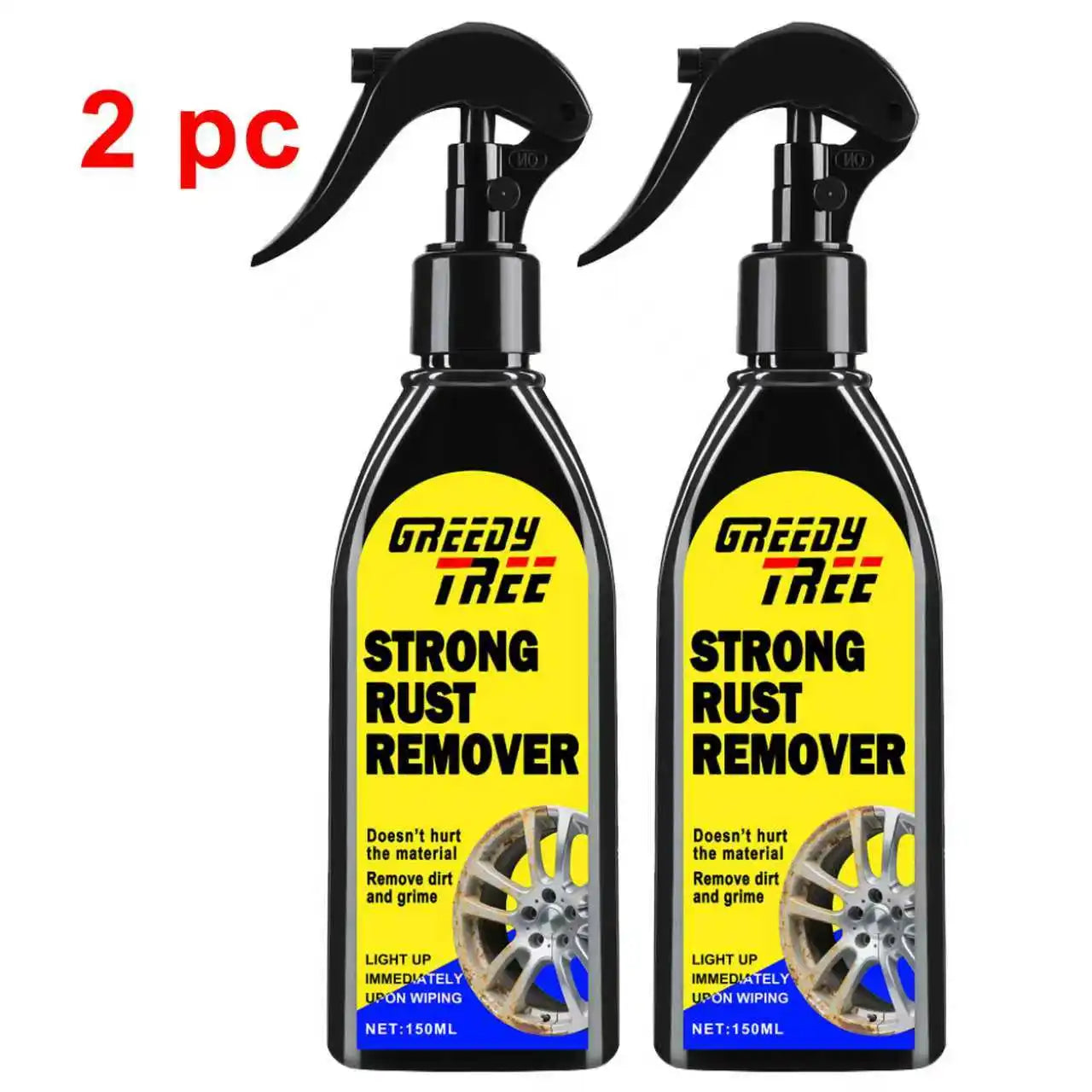 Car Wheel Cleaner – Iron Remover, Polish & Alloy Restorer