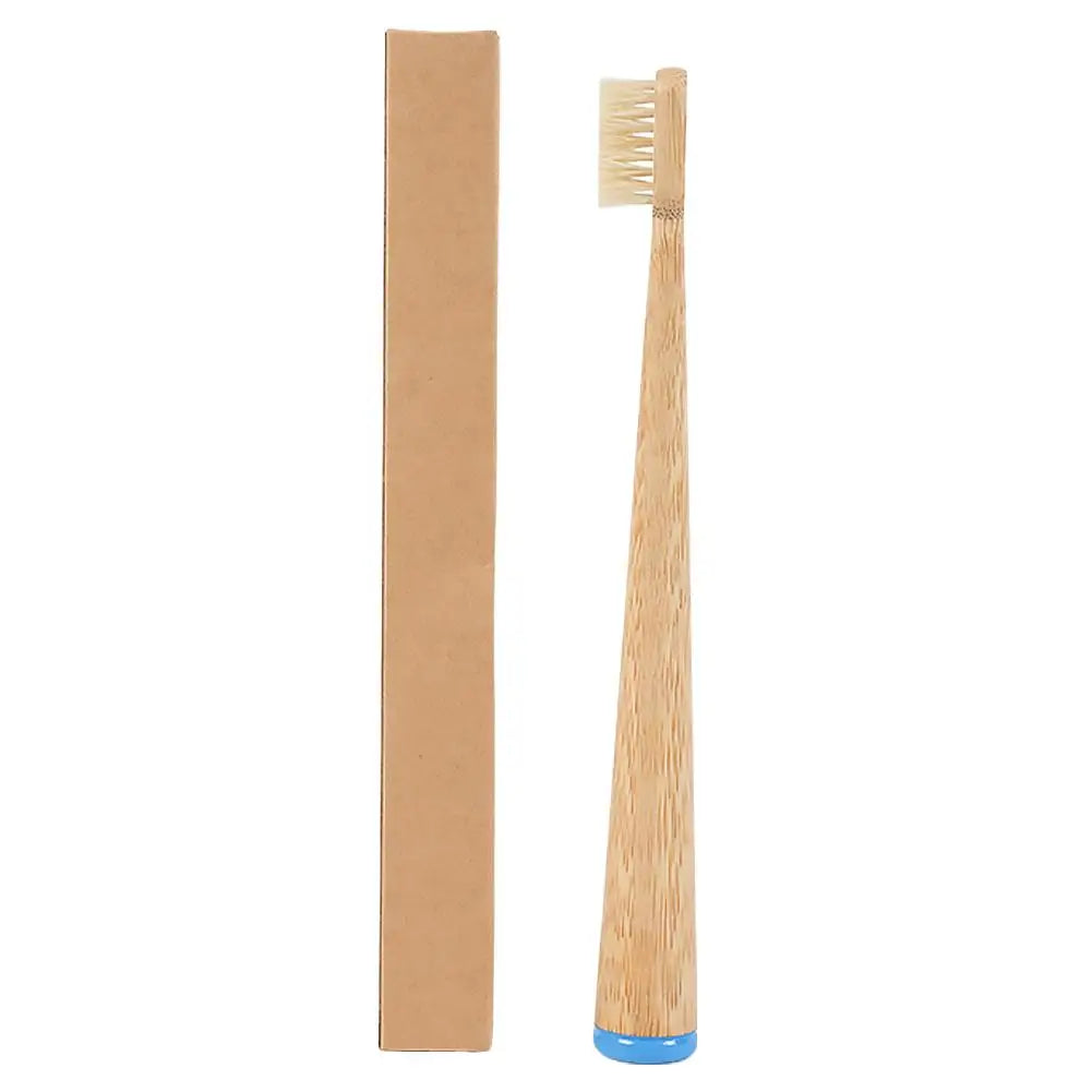 Natural Bamboo Toothbrush – Soft Bristles, Plastic-Free