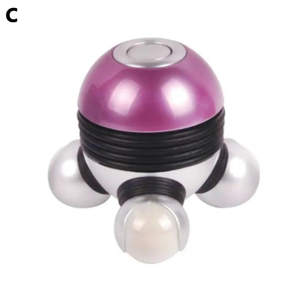 Mini Portable Handheld Vibrating Massager with LED Light