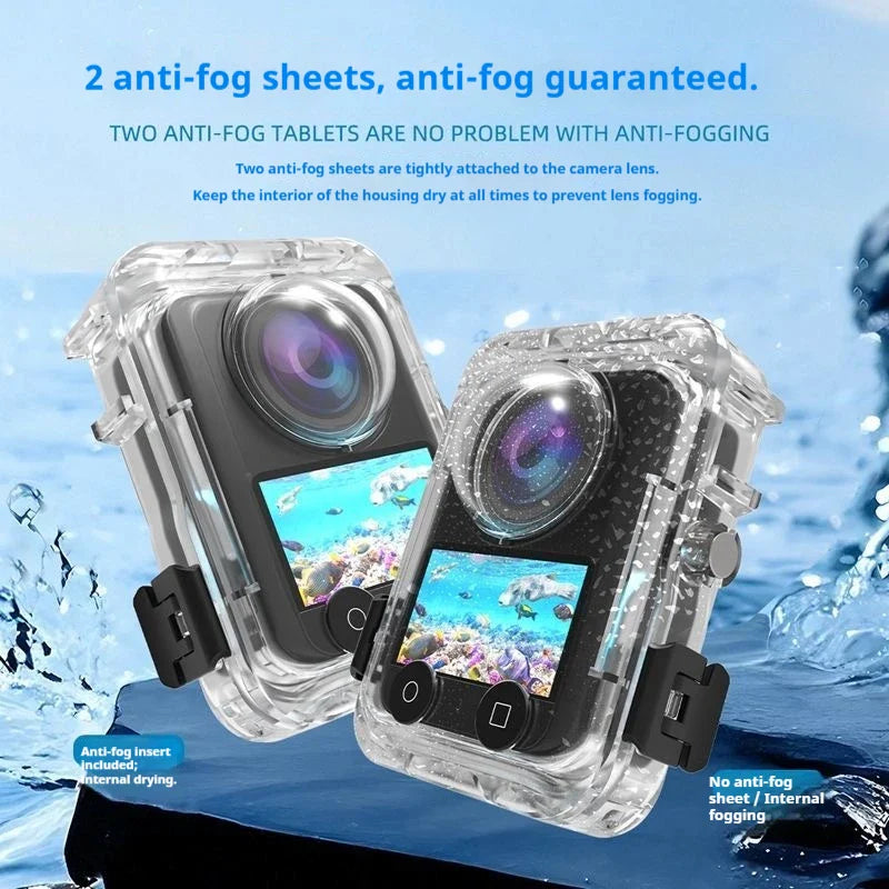 DJI Osmo 360 Waterproof Dive Case – 40M Invisible Housing