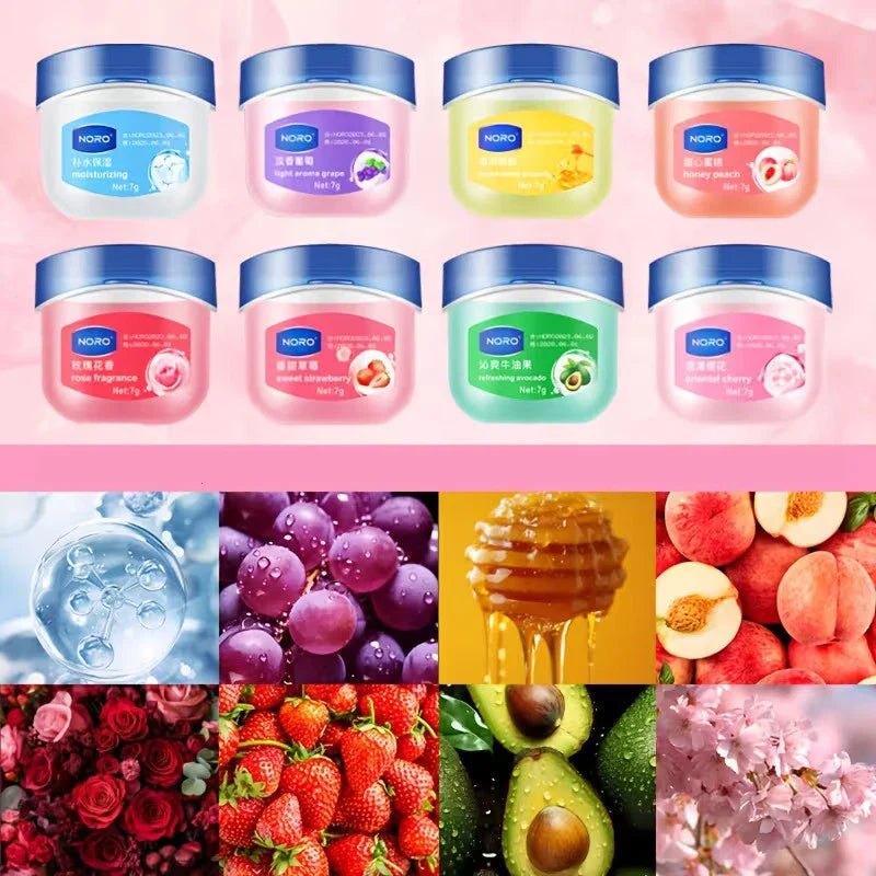 6-Pack Fruity Moisturizing Lip Mask – Alcohol-Free, All Skin Types