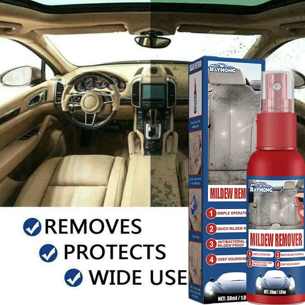 30ml Car Mildew Remover Spray for Interior Cleaning Peaceful Pleasures Health and Wellness