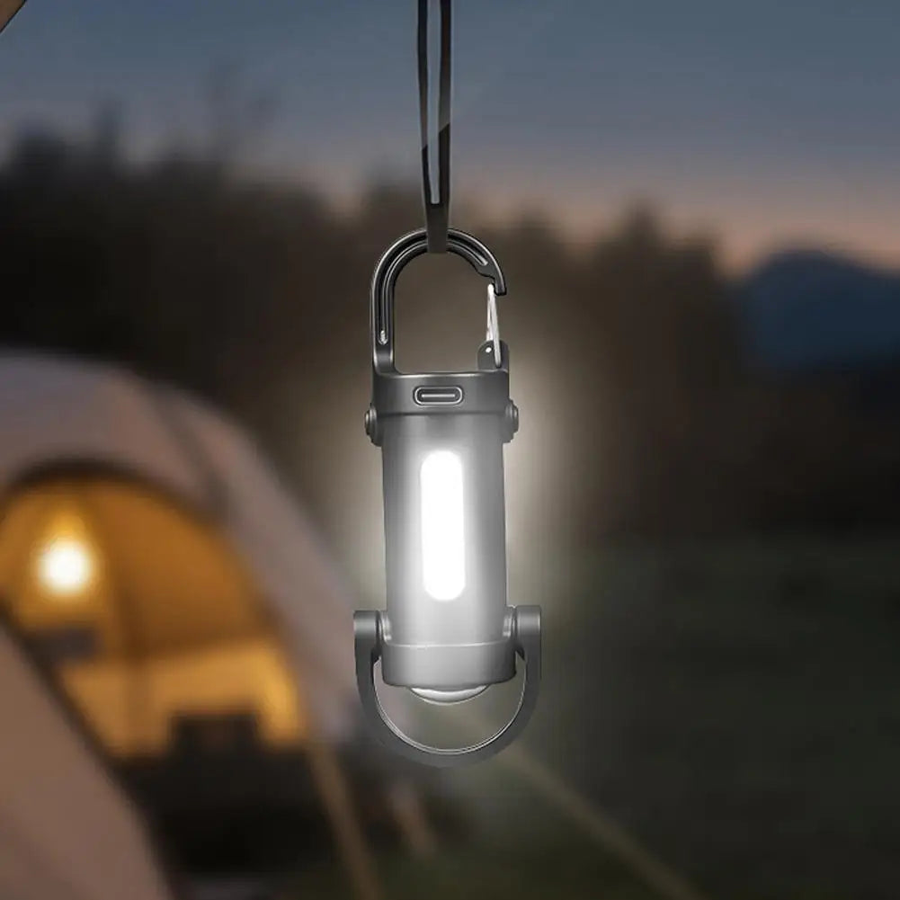 Mini COB LED Rechargeable Keychain Flashlight | 800 Lumens
