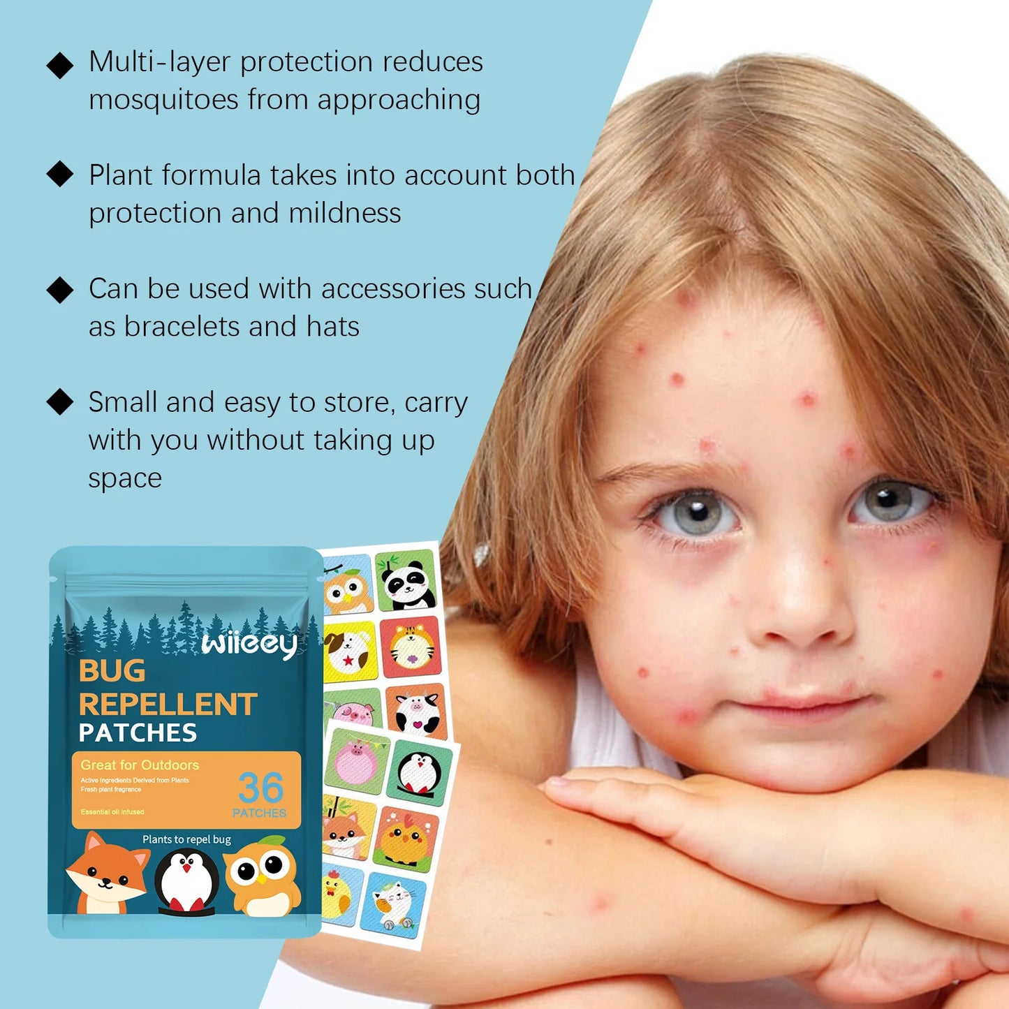 Gentle Herbal Body Care Patch – Waterproof & Portable Skin Care