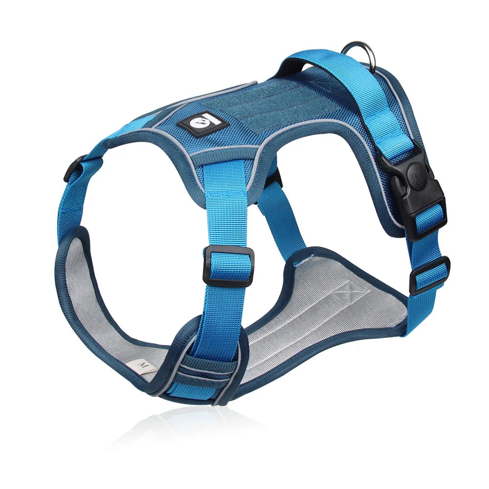 Reflective Tactical Dog Harness | 1680D Waterproof Vest Large Dogs