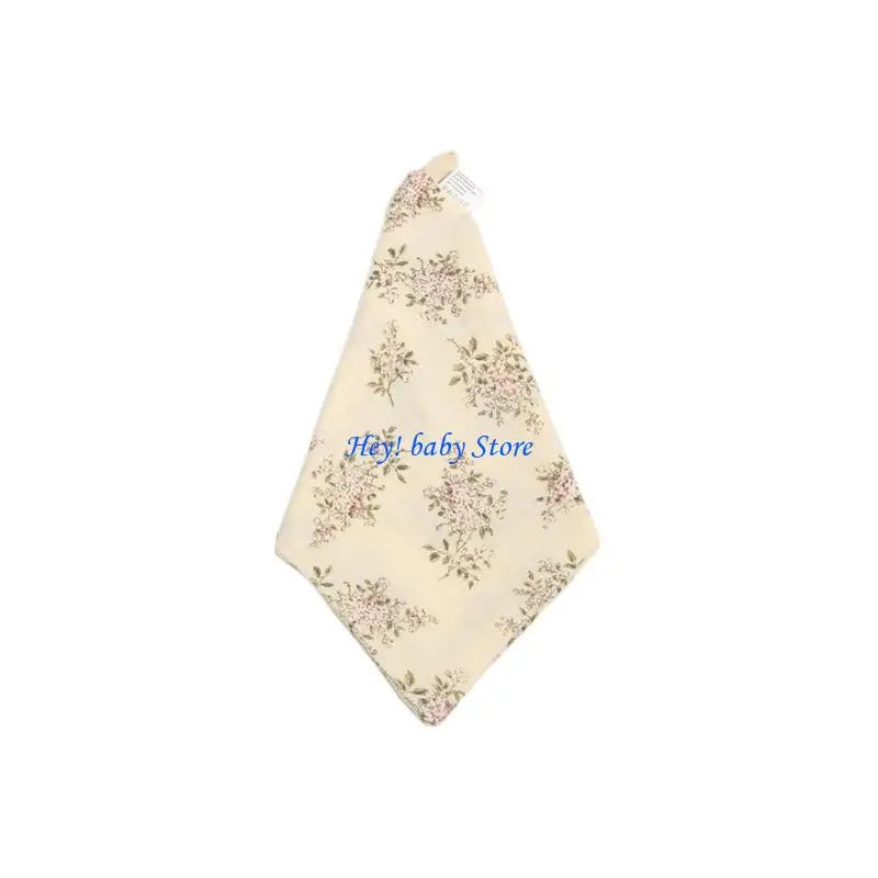 4-Layer Cotton Baby Bibs & Burp Cloths | Soft & Absorbent