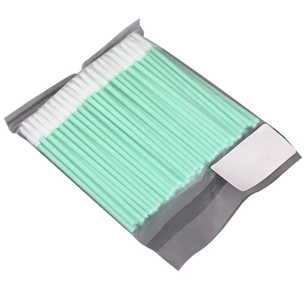 100pcs Dust-Free Anti-Static Swabs for Laser Lens Cleaning